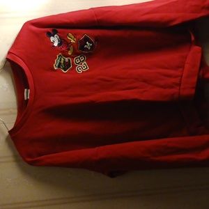 Mackey mouse crop sweater
